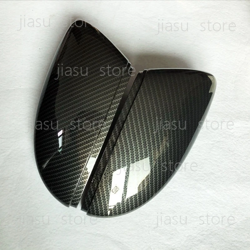 

Carbon Fiber Mirror Cover for VW 17 Passat B8 Golf 6 New Bora Variant, Rearview Mirror Cap Trim