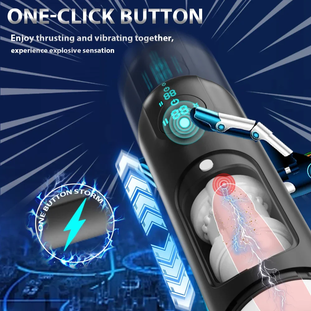 남성 자위대 컵 8 추진 회전 모드 텔레스코픽 가열 빠는 포켓 음모 구강 성교 성인 섹스 토이 남성용