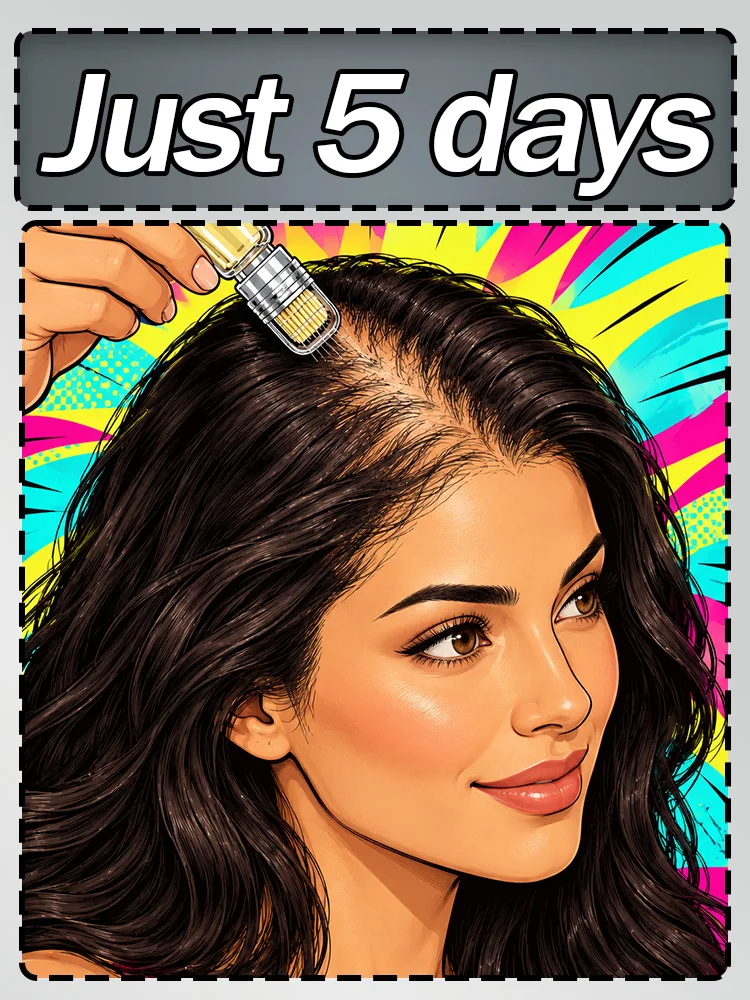 Handy hair care treatment for reduced hair density, enhance hair bulk and shine for confident daily look