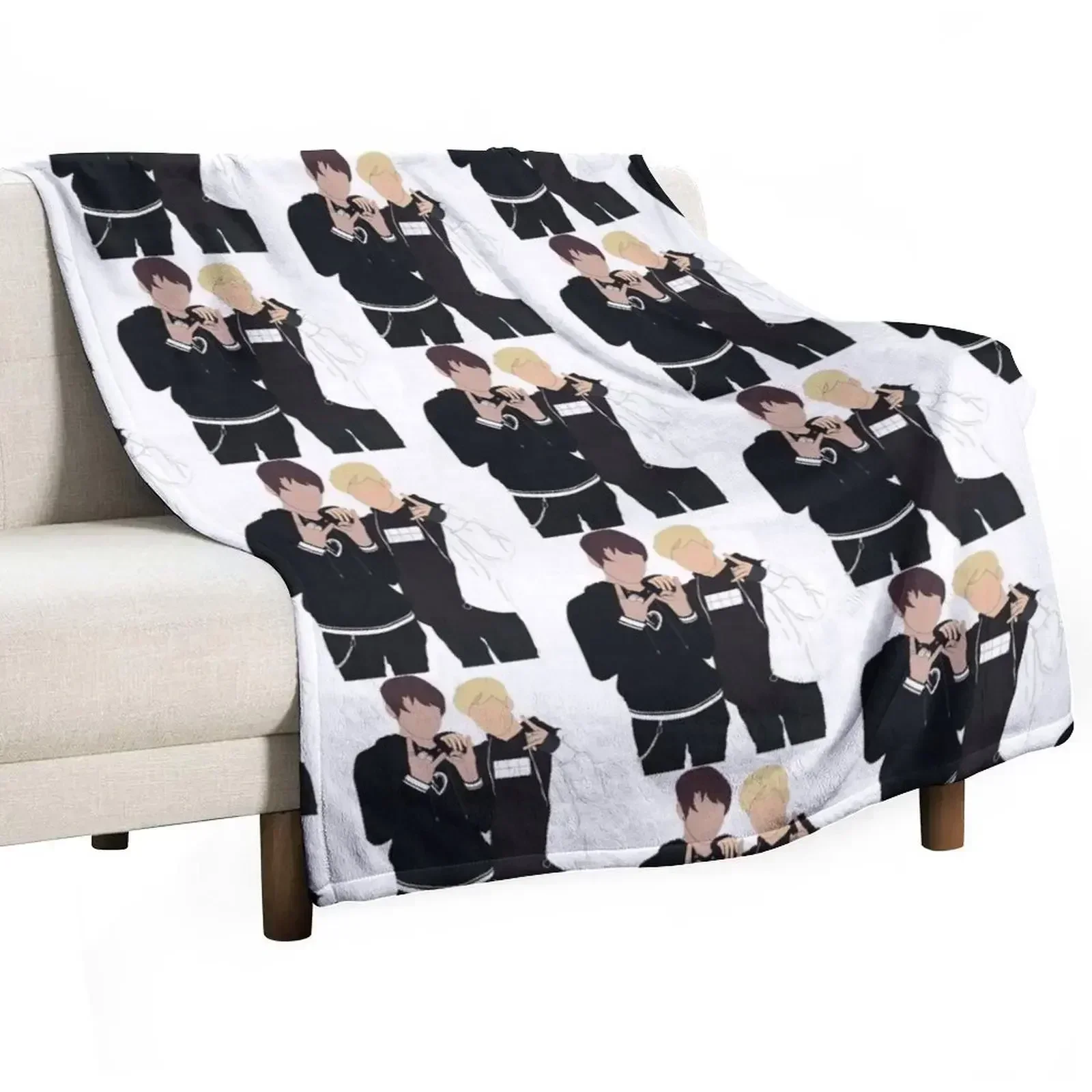 Sam _amp_ Colby Throw Blanket Soft Big bed plaid Hairy Shaggy Blankets For Baby Bed covers Blankets