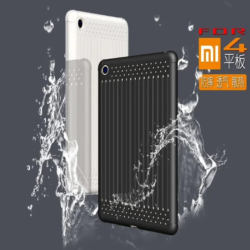 For xiaomi mi pad 4 Tablet Case Ultra Thin TPU Back 8.0 inch Flip Cases For Xiaomi Mi Pad 4 MiPad 4 8\