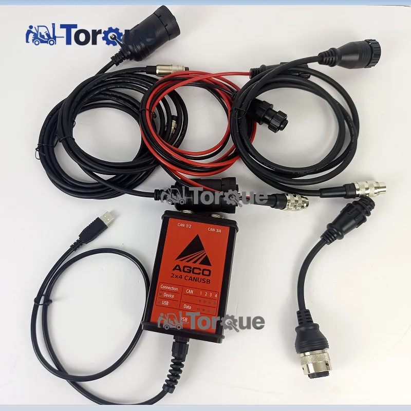 

Electronic Tractor For AGCO DIAGNOSTIC KIT CANBOX FENDT FenDias OEM AGCO Massey Ferguson FENDT Diagnostic Scanner Tool