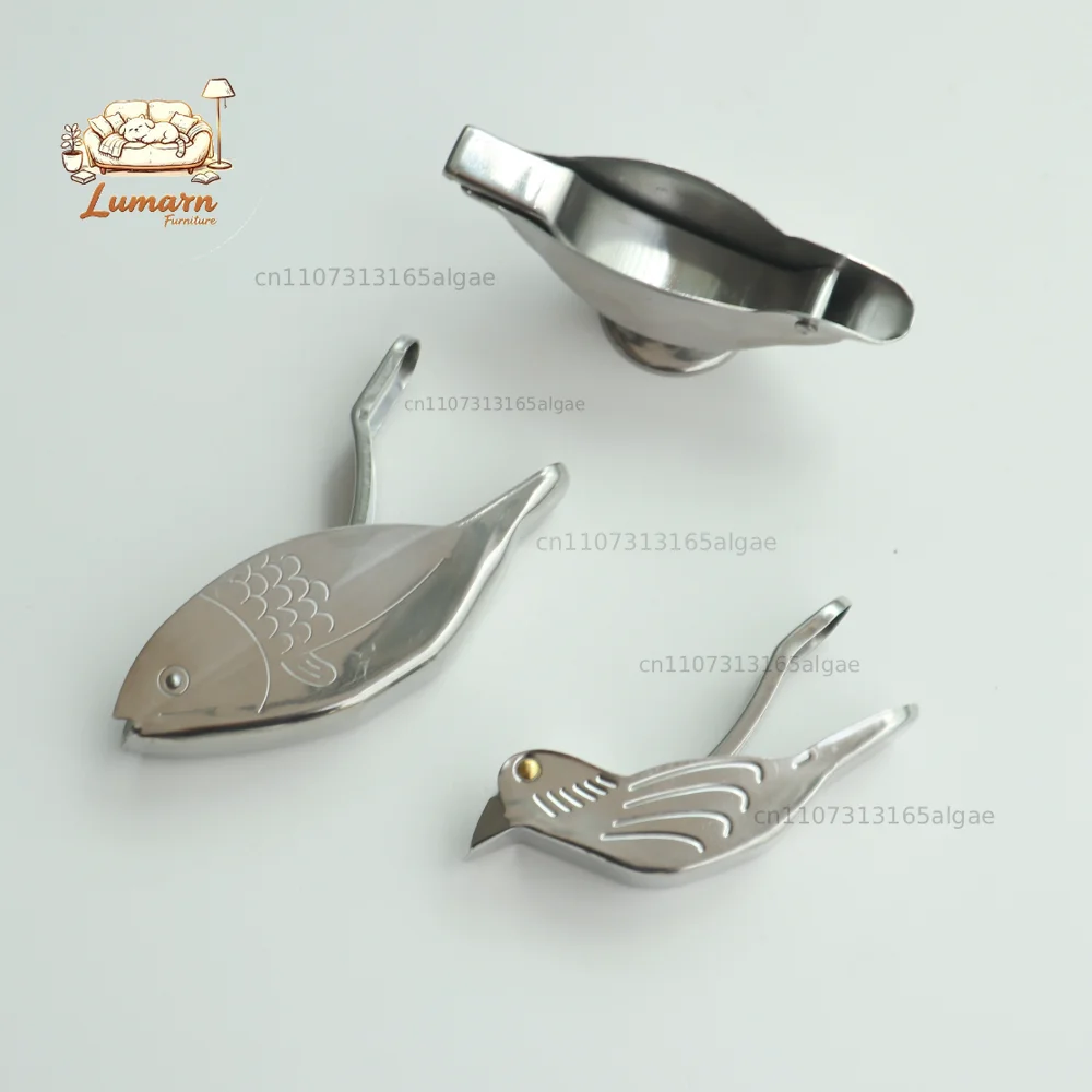 304 Stainless Steel Juicer Bird Fish Lemon Juicer, Household Manual Fruit Juicer Lemon Squeeze