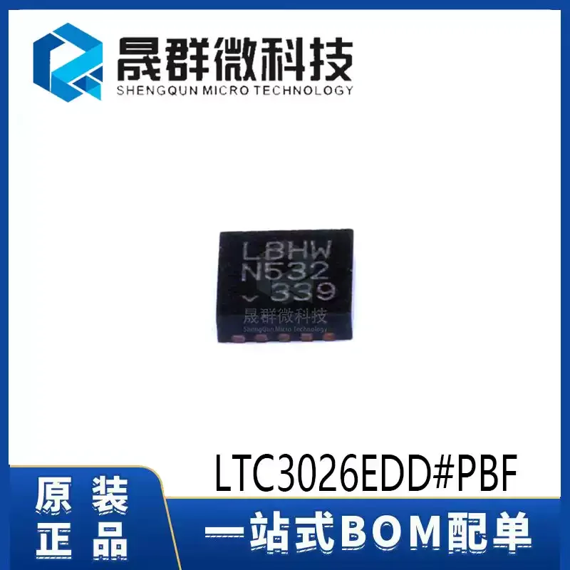 3-10pcs brand new original LTC3026EDD LTC3026IDD silk screen LBHW DFN-10 linear regulator chip