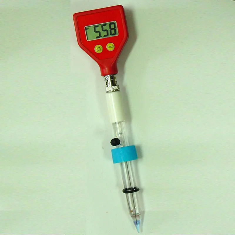 PH-98108 PH Meter Sharp Glass Electrode for Water Food Cheese Milk Soil pH Test JUL19 Dropship