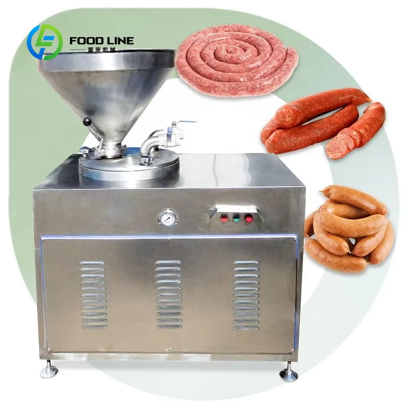 Customized Stainless Steel Sausage Line for Mixed Meat and Vegetable Flavored Sausage Production Sausage Filler Machine