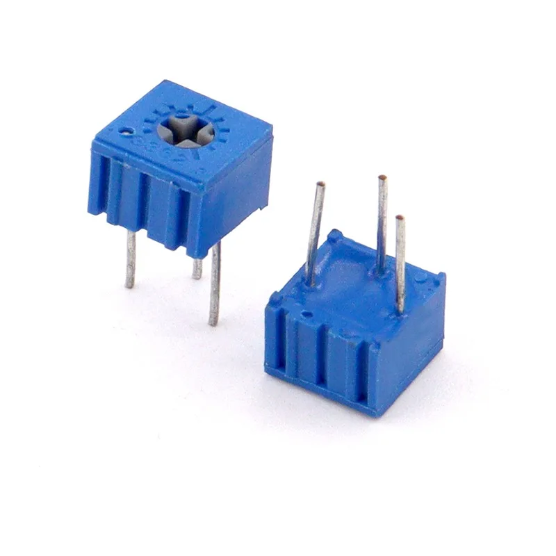 500pcs/lot 3362W 14 Values 100R to 2M Ohm Trimpot Trimmer Potentiometer 10% Resistance Tolerance