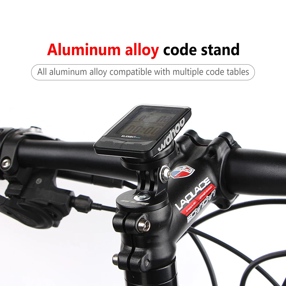 Bike Stem Top Cap Mount Holder With 4 Adapters Lightweight Adjustable Compatible For Garmin Wahoo Bryton Igps，Drop shipping