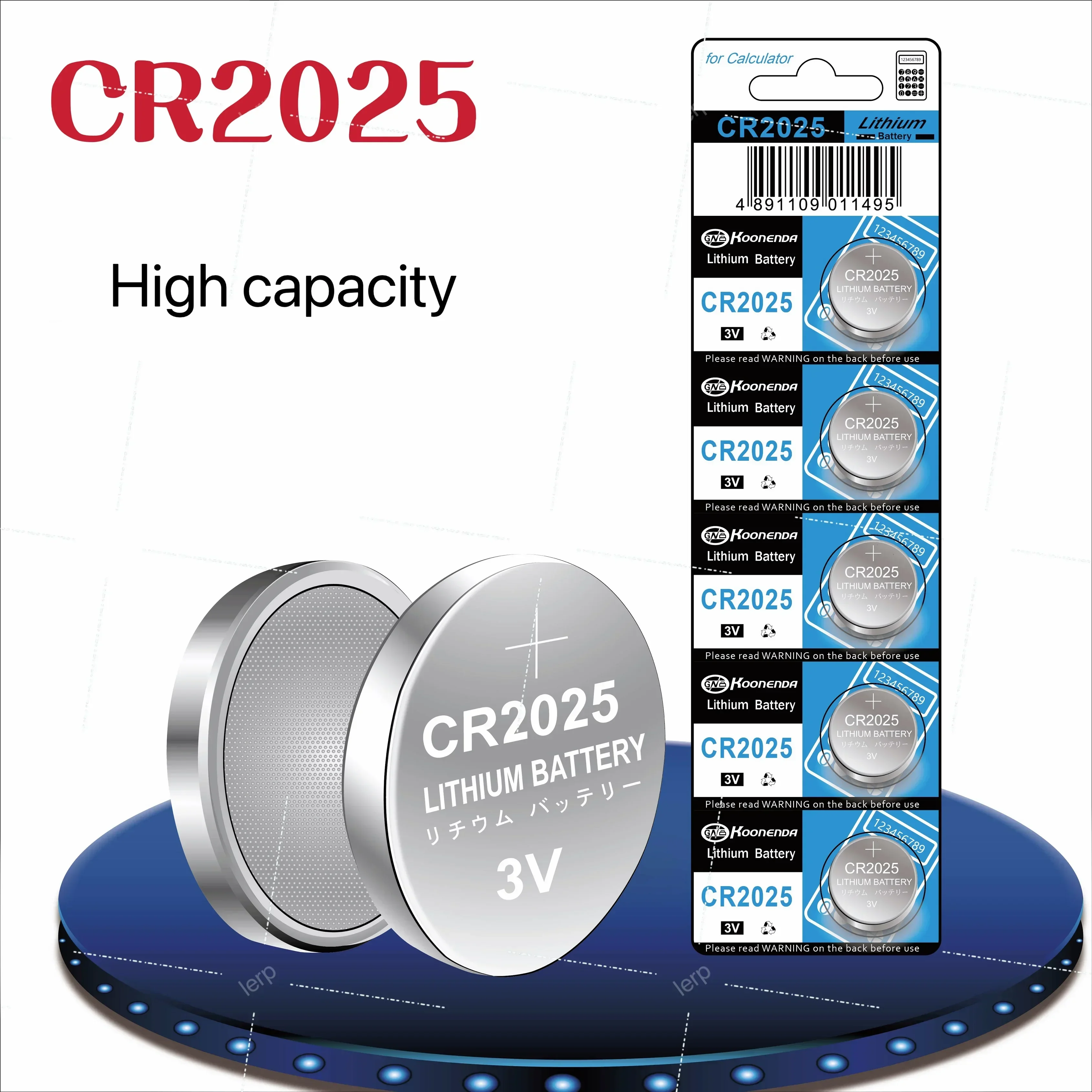 Cr2025 Knopfzellen batterie Auto Fernbedienung Diebstahls icherung Knopfzellen elektronik