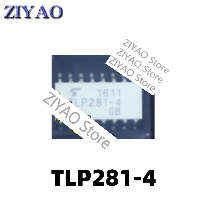 5PCS  Chip TLP281-4 GB TLP281-4GB Optocoupler SOP-16