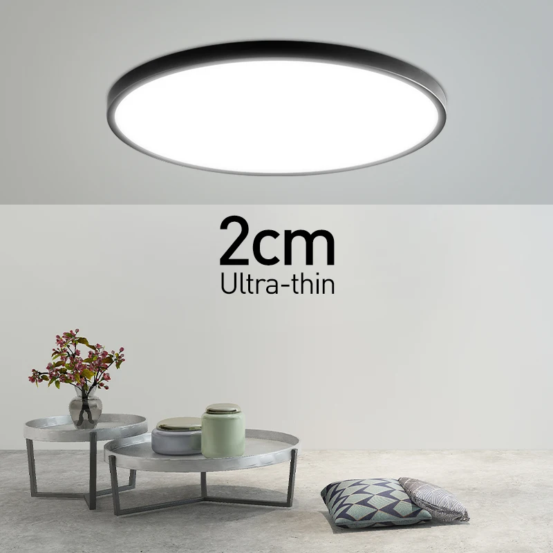 

Dimmable Led Ceiling Lamps Smart APP Remote Control Ultra-thin Bedroom Ceiling Lights Panel Light For Living Room 20 16 12inch