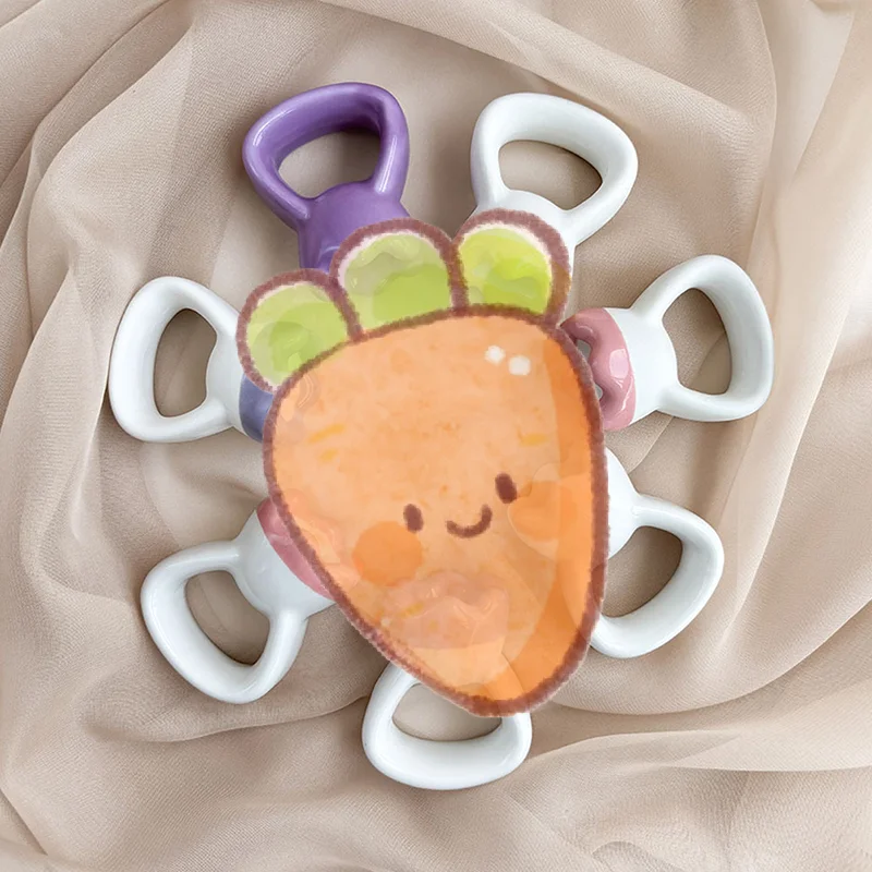 

Massage Gua Sha Plate Ceramic Guasha Massage Board Ring Shape Skin Tightening Compact Ergonomic For Face Head Shoulder Knee