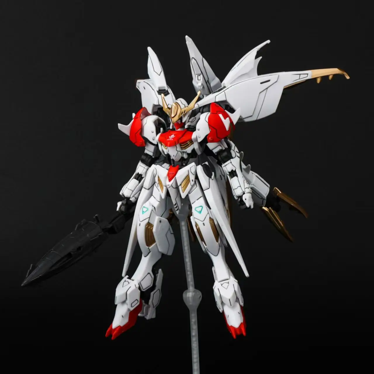 バルバトス ルーパス HG 1/144 特殊コーティングアセンブリモデルキットアクションフィギュアロボットプラスチックおもちゃ GK モデルコレクション誕生日プレゼント