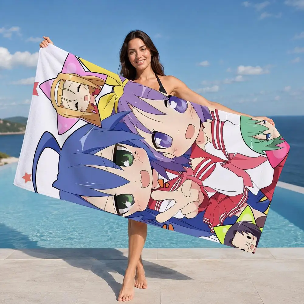 Lucky Star Towel ultra-fine fiber quick drying absorbent towel, beach swimming vacation beach towel