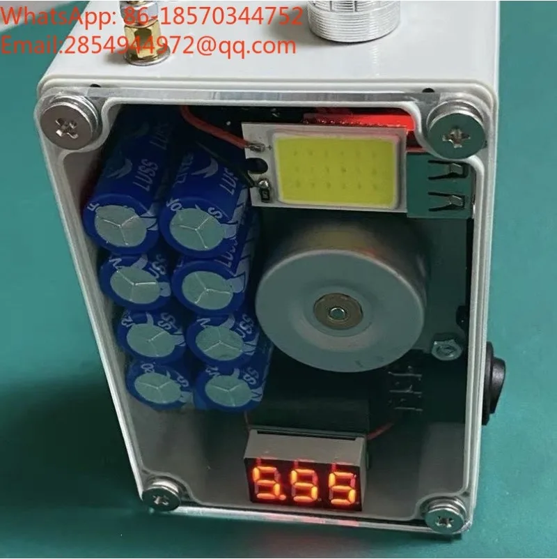 Portable Hand Generator Emergency Mobile Phone Charger Flashlight Lighting