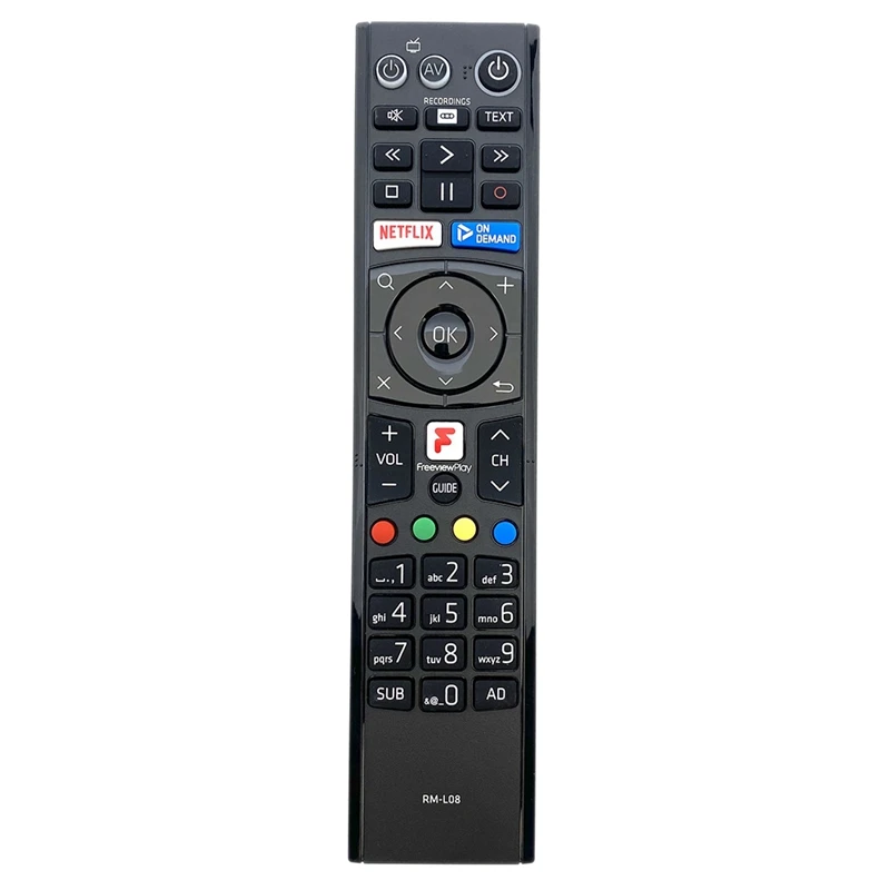 RM-L08 Smart Remote Control For Humax Set-Top Box Freeview Play FVP-4000T FVP-5000T