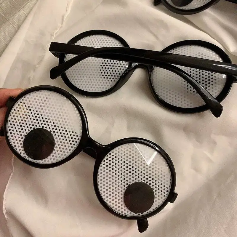 1pcs Glasses Toys Tricky Rolling Glasses April Fool's Day Gift Funny Toy Party Birthday Gift for Boys and Girls Gag Toys