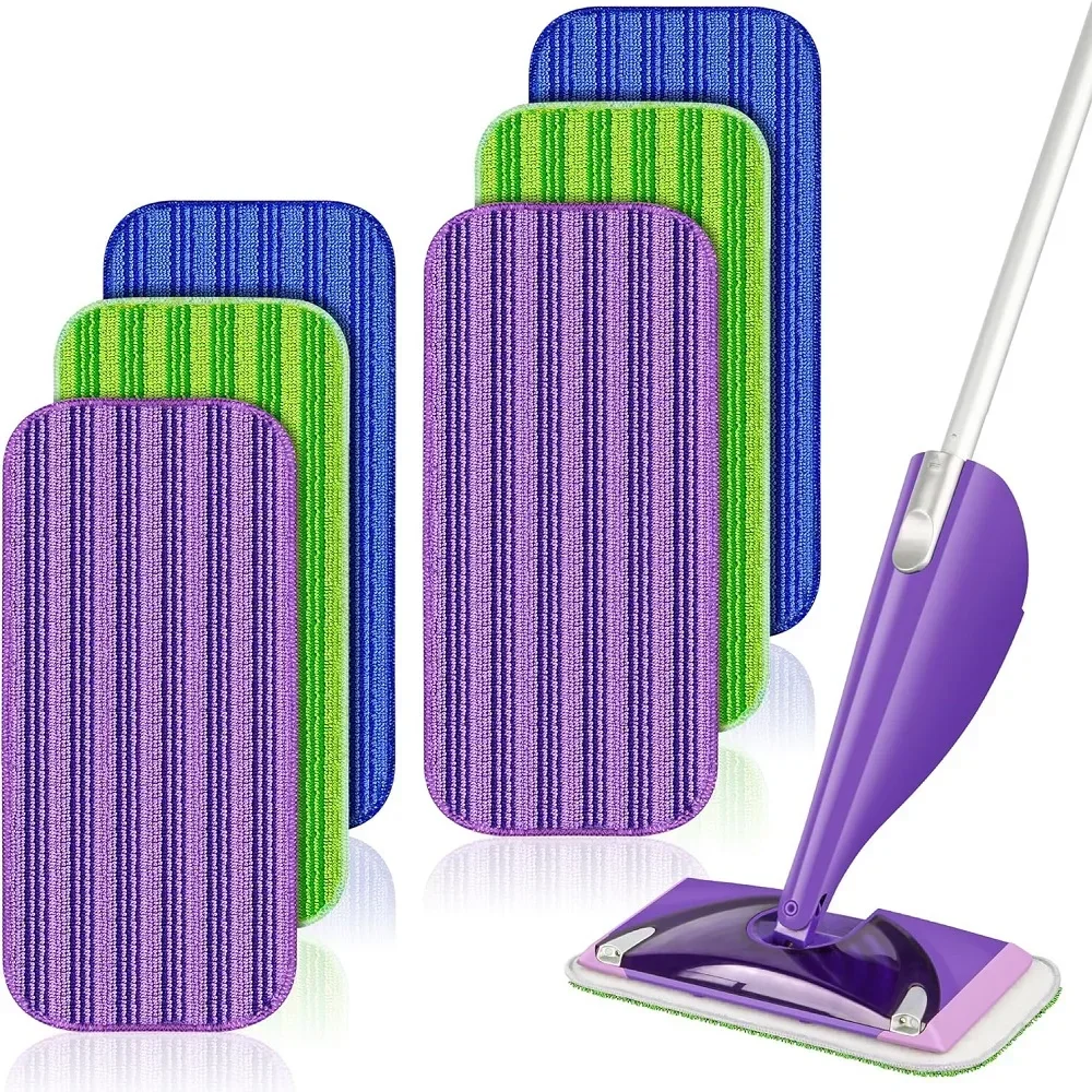 3PCS Reusable Mop Pads for Swiffer WetJet Mops Wet Dry Head for Swiffer Wet Jet Mop Household  Hardwood Floor Cleaning