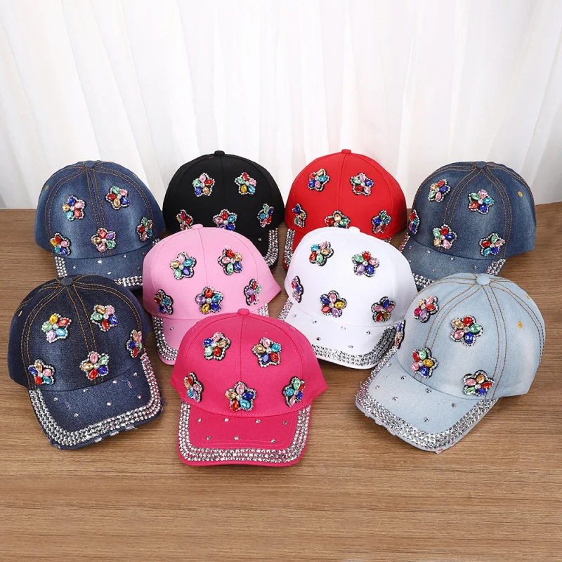 bone-de-beisebol-com-flores-coloridas-chapeu-brilhante-chapeus-de-cowboy-Unicos-e-estilosos-para-mulheres