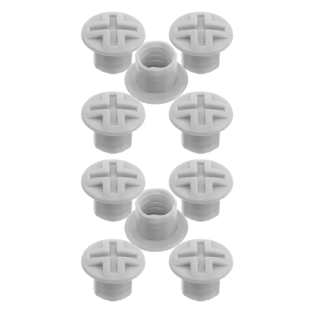 

10Pcs Slide Screw Caps Plastic Covers Replacement Parts for Play Slide Safety Protection Outdoor Indoor Plastic Screw Cover