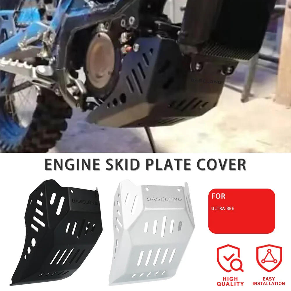 

ULTRA BEE CNC Engine Chassis Guard Shield Motorcycle E-Bike Skid Plate Pan Protector Cover Fairing FOR Sur-Ron SurRon Ultra Bee