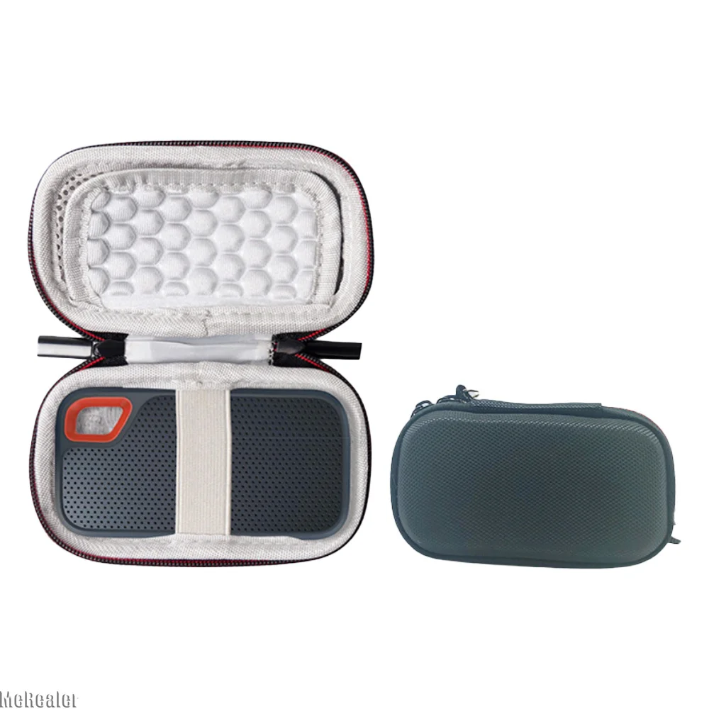 Hard Case for Universal MP3 MP4 SanDisk Extreme Pro Extreme Portable External SSD 1TB 2TB 4TB Travel Protective Storage Bag