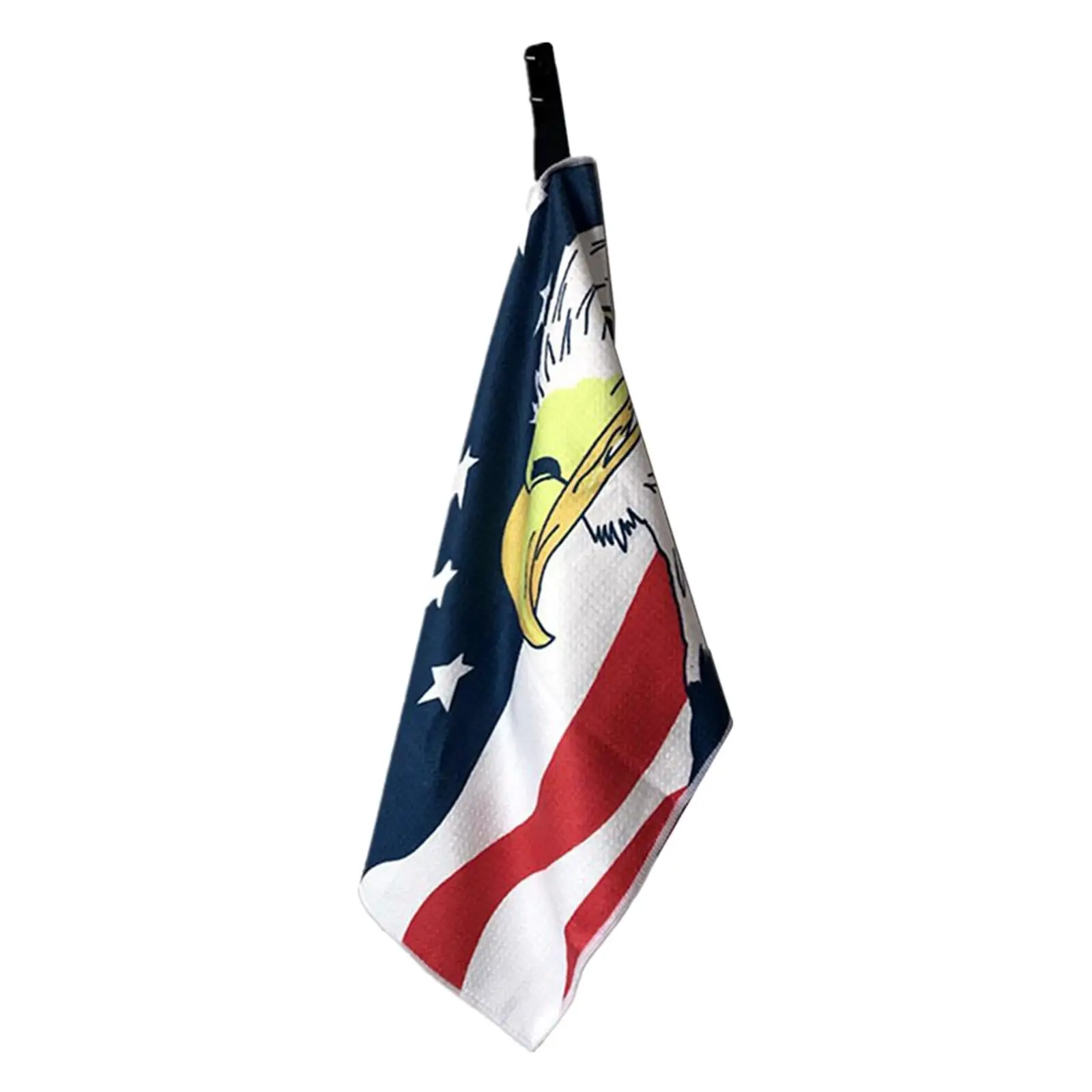 

Golf Towel for Golf Bags with Clip for unisex adult, Microfiber Waffle Pattern Golf Ball Towel, Absorbent and