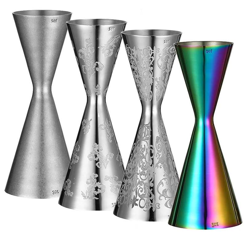 Jigger w stylu japońskim Podwójny Jigger koktajlowy Narzędzia barowe 30/60 ml, 30/45 ml