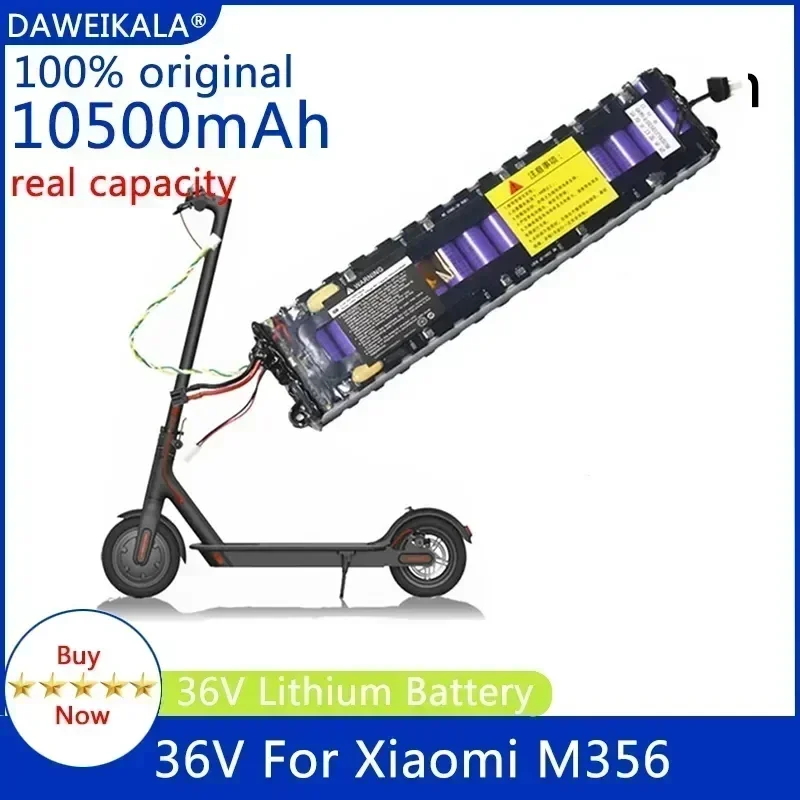 

2024 36v 18650 Battery pack For Xiaomi M356 M356 Pro Special battery pack 36V Li-ion10.5Ah battery Riding 50km