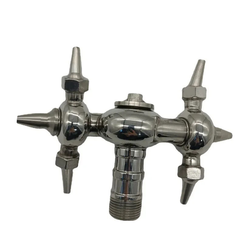 

304 stainless steel horn rotary cleaning ball Sanitary horn washer Threaded rotary cleaning ball outer wire