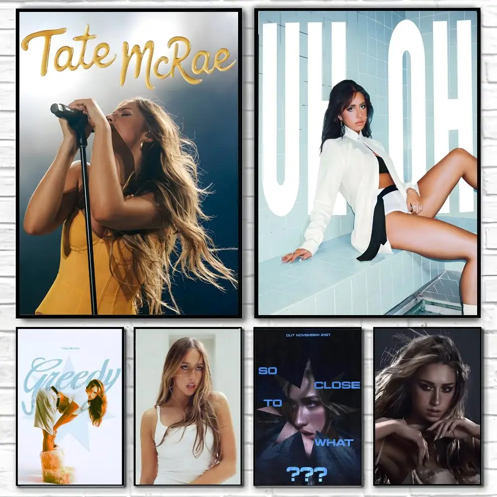 Singer T-Tate M-McRae Poster Poster High Quality Wall Art for Home Office Bedroom Living Room Perfect