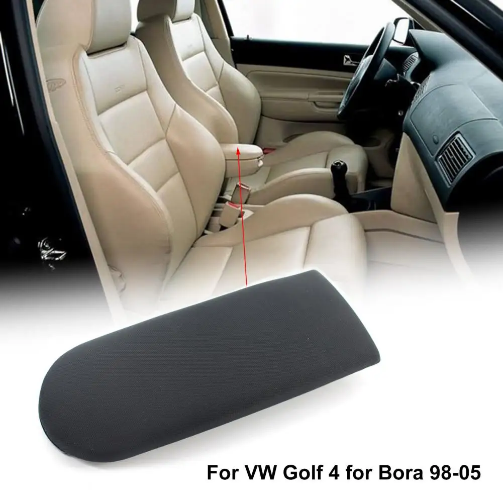 Armrest Cover Protective Reliable Fabric Center Console Armrest Lid Replacement 18D867173 3B0867173 for VW Golf 4/Bora 98-05