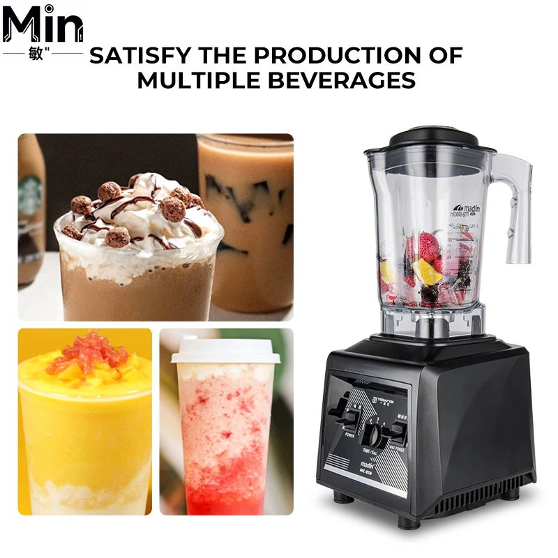

Moulinex 1800W 2-in-1 Countertop Professional Commercial Heavy Mixer & Silver Crest Ice Blender