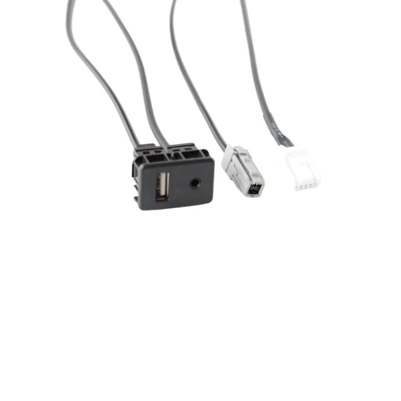 For Lexus/Toyota DENSO Navigation Host Modified AUX Audio Cable+USB Interface Automobiles Parts Accessories Auto Repair Mechanic