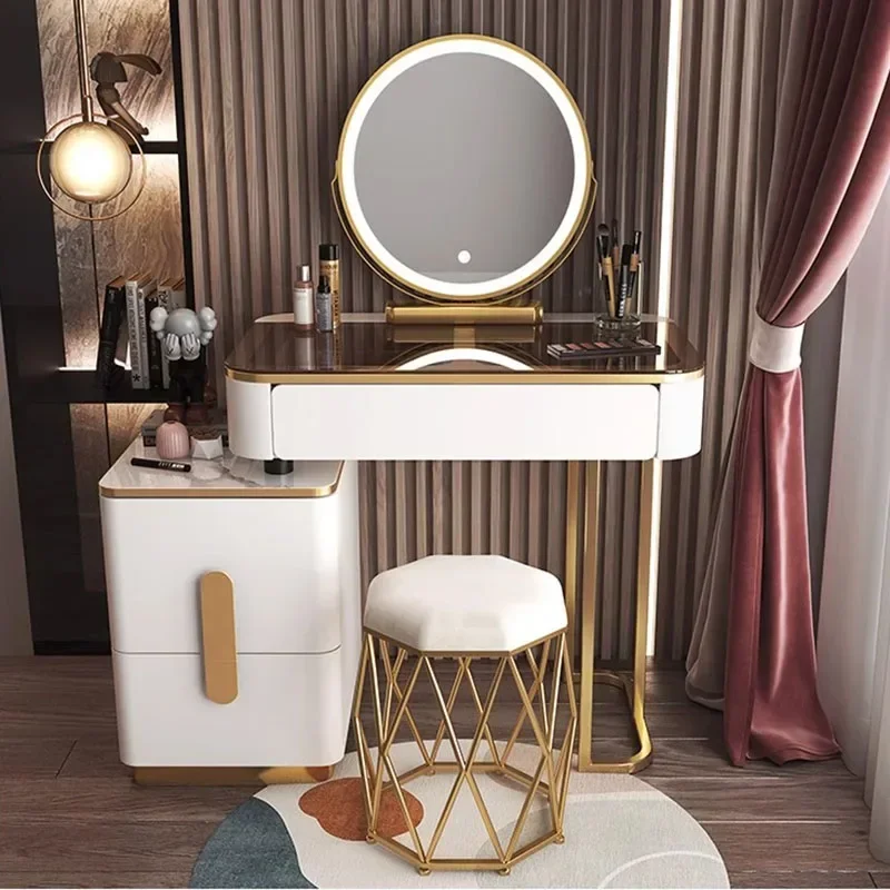 

Luxury Dressing Table Laden Multifunction Dressing Table Nordic Makeup Table Tocador De Maquillaje Luxury Furniture China