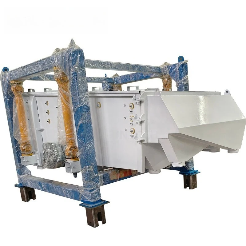 High Accuracy Silica Sand Gravel Screening Machine Rectangular Swing Sieve Gyratory Vibrating Screen