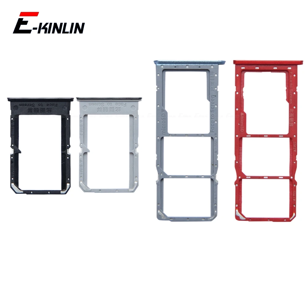 Sim Micro SD Card Socket Adapter Container Connector Holder Slot Tray Reader Parts For OPPO K9 Pro K9s