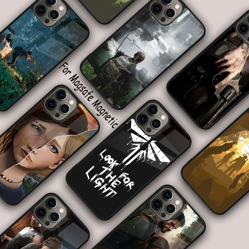 The Last of us Ellie Tattoo Magnetic Phone Case For APPLE iPhone 16 14 13 12 11 Pro Max 15 Plus Wireless Charge MagSafe Cover