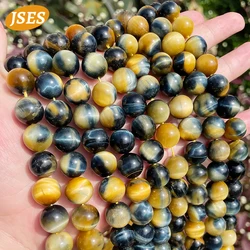 AA Natural Dream Tiger Eye Golden Blue Tiger Eye Beads do tworzenia biżuterii Bransoletki Akcesoria do majsterkowania i hurtownia prezentów DIY