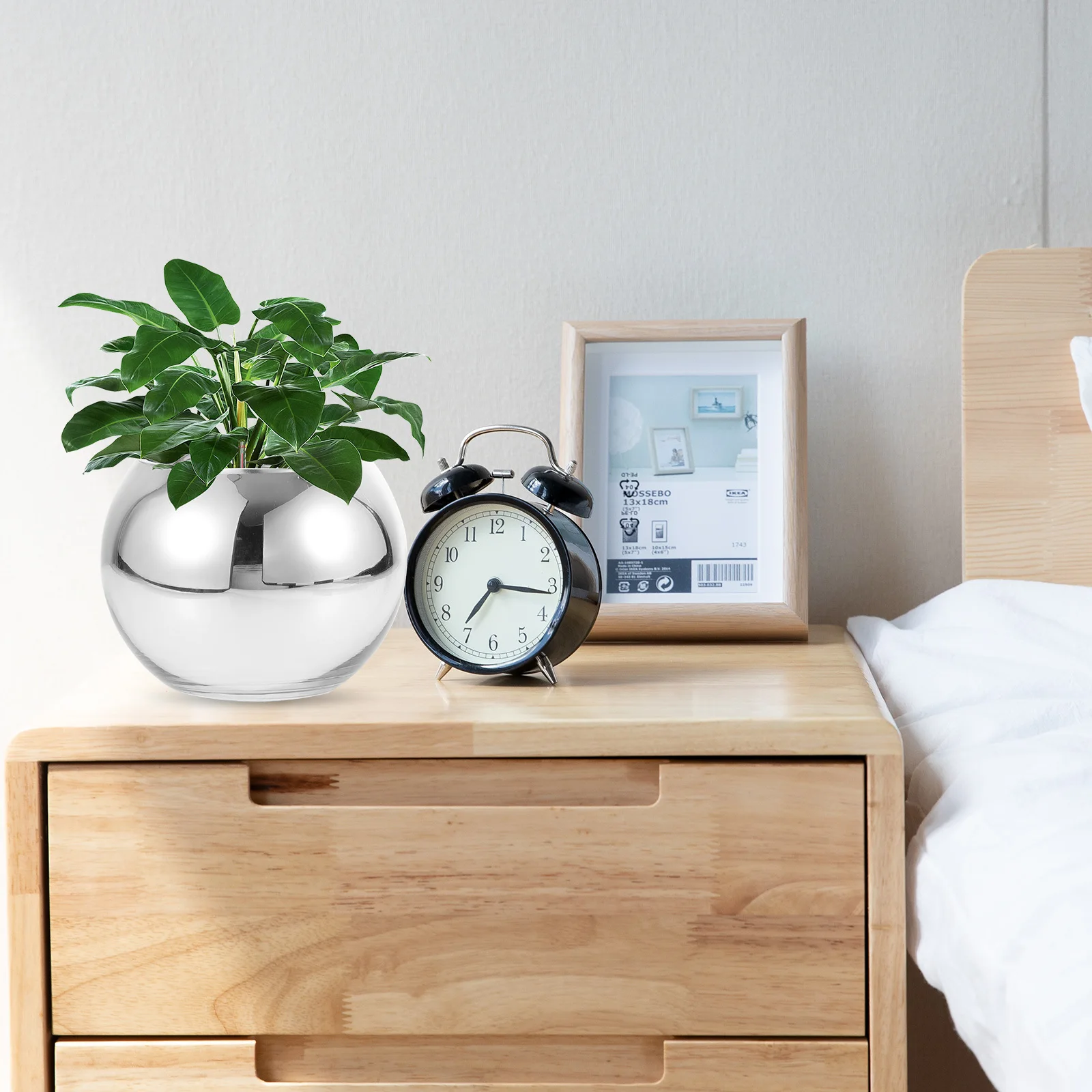 

Decorative Clear Glass Flower Vase Home Decor Bouquet Arrangement Table Centerpiece Pot Flower Vase Container Planter Pots