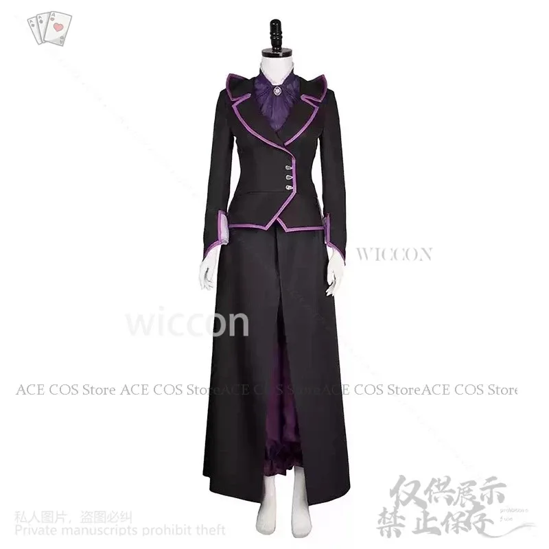 

NewAnime Movie Agathaa Cosplay Harkness Roleplay Shirt Witch Costume Coat Skirt Hat For Halloween Christmas Party Suit Customize