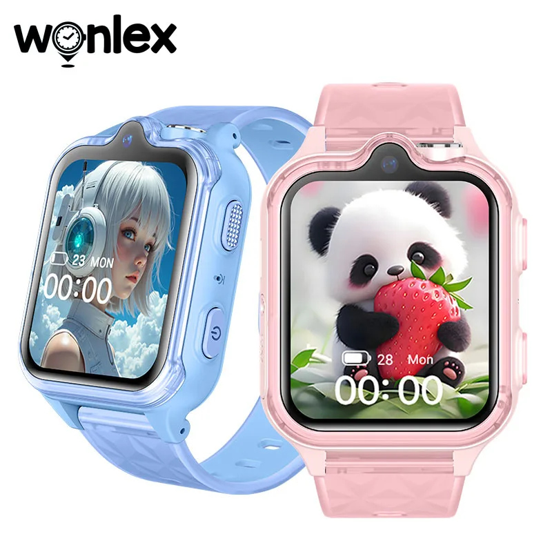 

Wonlex KT42 Children Smart Watch Dual Camera 4G Video Call GPS Location Tracker Play Store APP Download 2+16GB Smart Watch Kids
