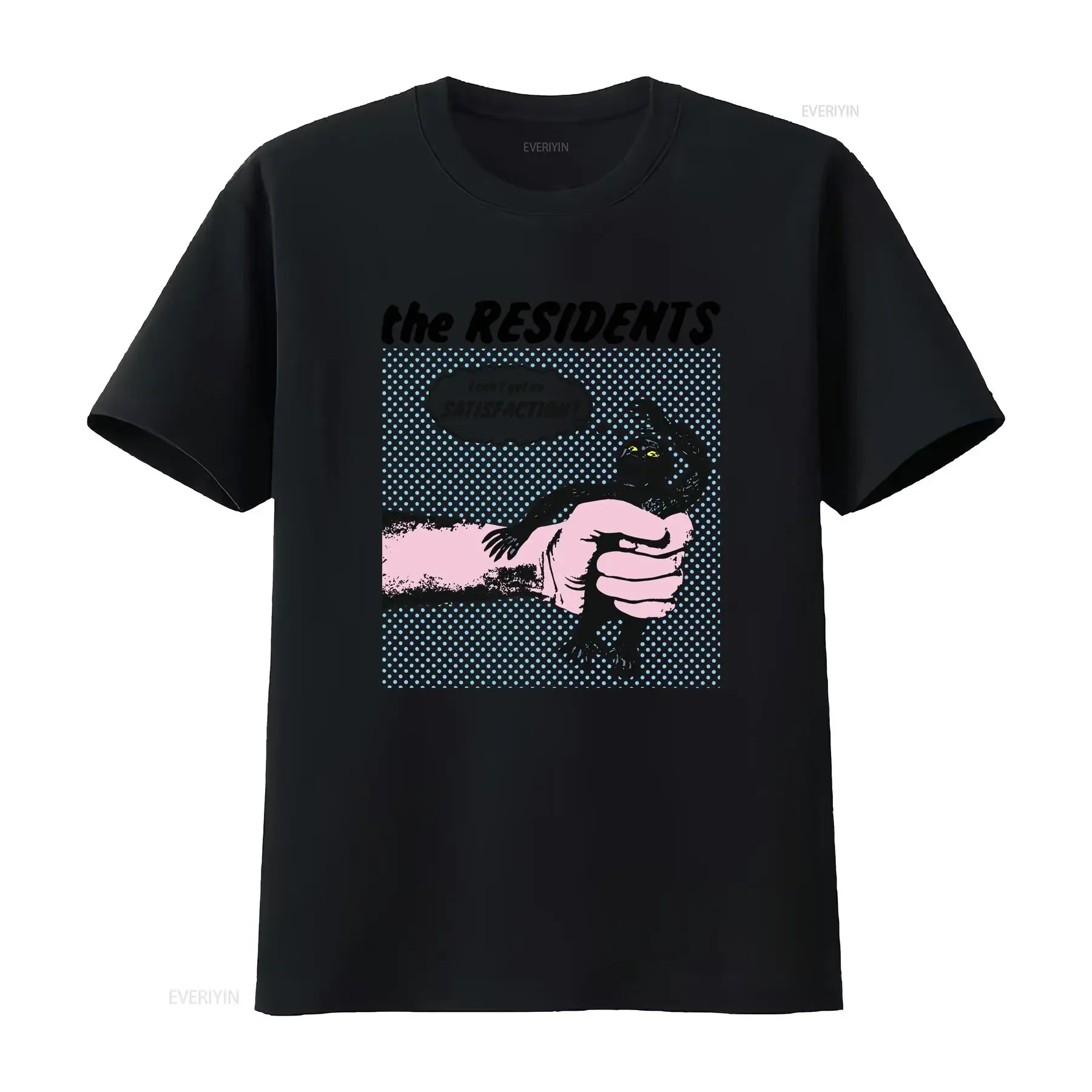 The Residents Satisfaction Punk Rock Meme Funny T Shirt Style Gamer Cult Music P2069 vintage Washed Versatile graphic Casual