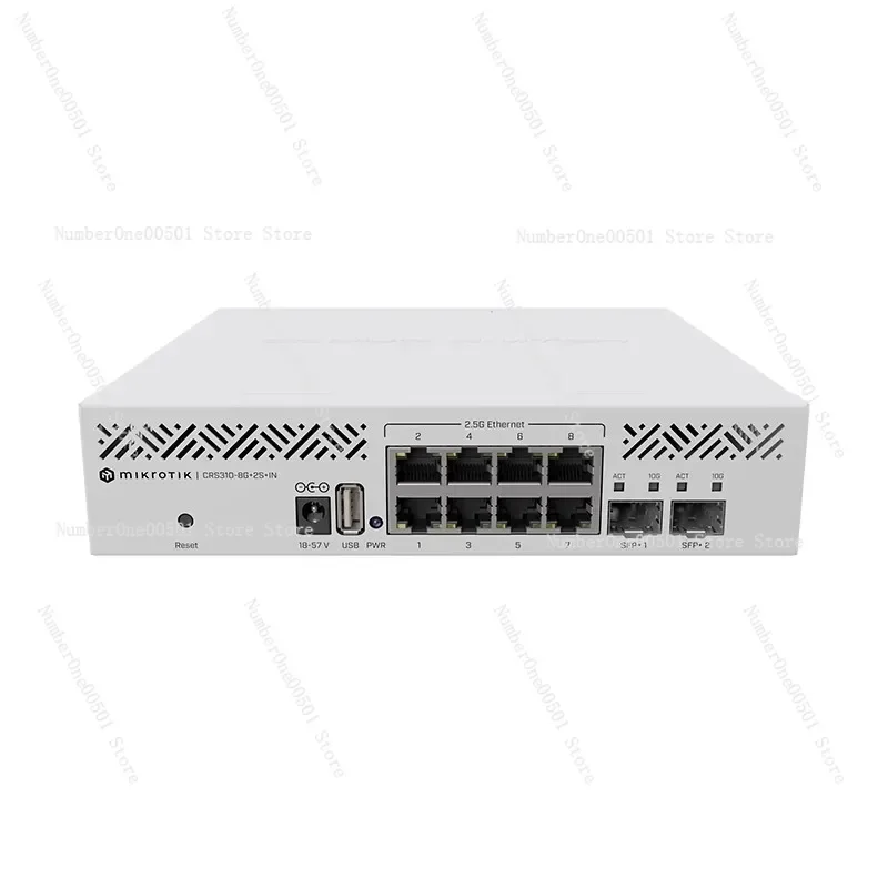 New MikroTik CRS310-8G 2S IN Layer 3 NMS Routes Switches