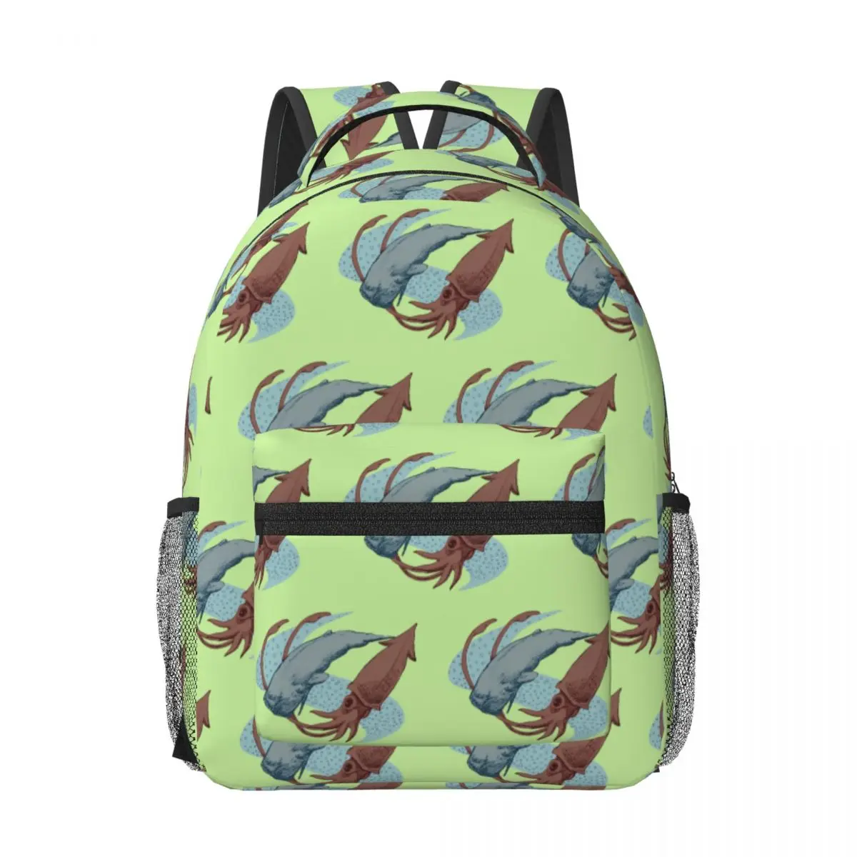 

Sperm Whale Vs Giant Squid Woman Backpacks Boys Girls Bookbag Students School Bags Portability Laptop Rucksack Shoulder Bag