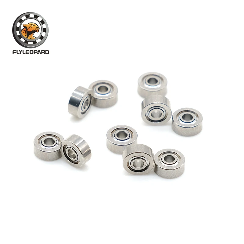 10Pcs MR62ZZ 2x6x2.5mm Micro Ball Bearing ABEC-9 High Precision MR52ZZ MR93ZZ MR84ZZ MR106ZZ Mini Motor Replacement Parts