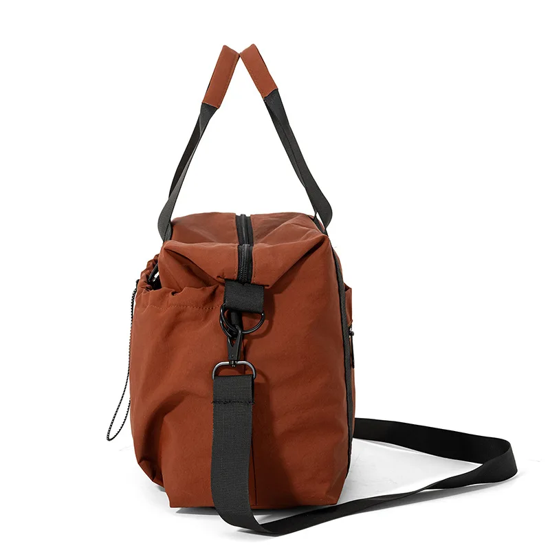 Drawstring lightweight waterproof multifunctional women bag dry wet separation travel bag, portable commuting crossbody bag