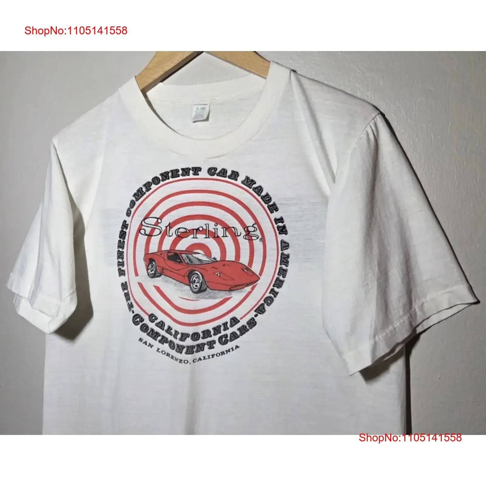 Camiseta Vintage de coche de ley, coches de carreras de velocidad, San Lorenzo, California, EE. UU., deportes OG, moda lavada vintage, versátil y estirada