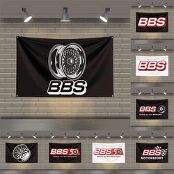 3x5 Ft BBS Flag Polyester Printed Auto Parts BannerFlags for Room Garage Decor