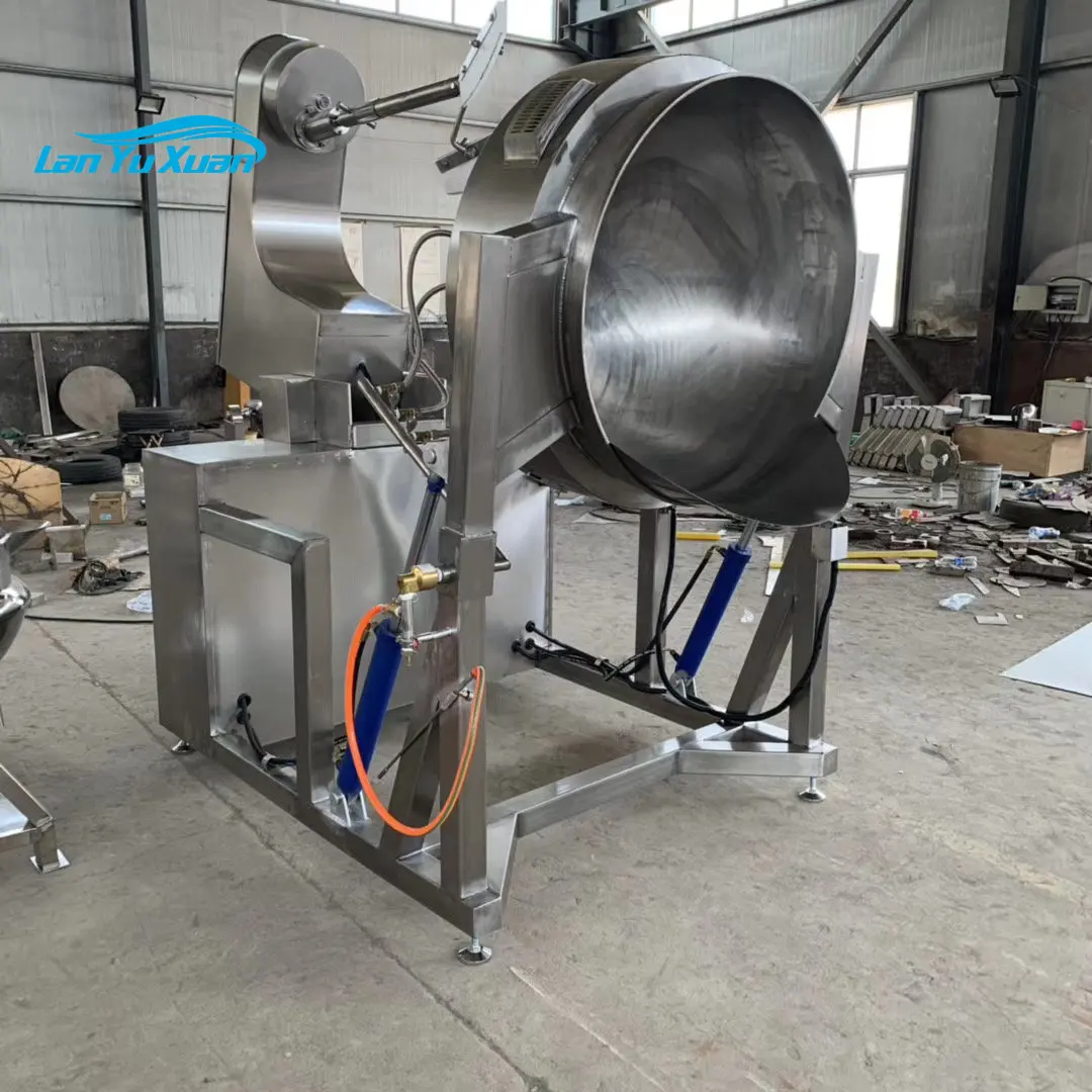 600L Jam Making Machine / Strawberry Jam Cooking Pot / Jacketed Kettle for Jam